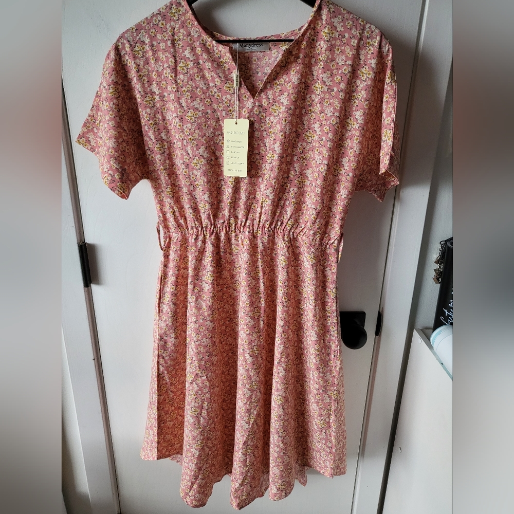 Womens Floral Dress Size S